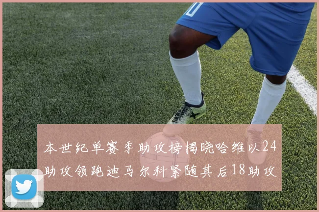 本世纪单赛季助攻榜揭晓哈维以24助攻领跑迪马尔科紧随其后18助攻